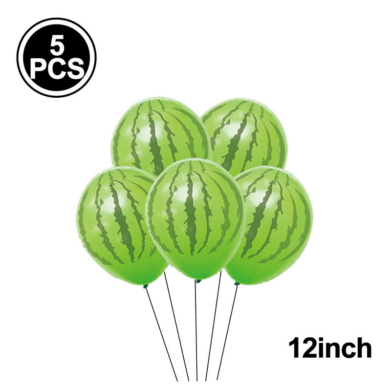 Görögdinnye léggömb 10 db 12 hüvelykes Latex összejövetel családi étkezés Sen születésnapi téma dekoráció óvodai tevékenység dekoráció