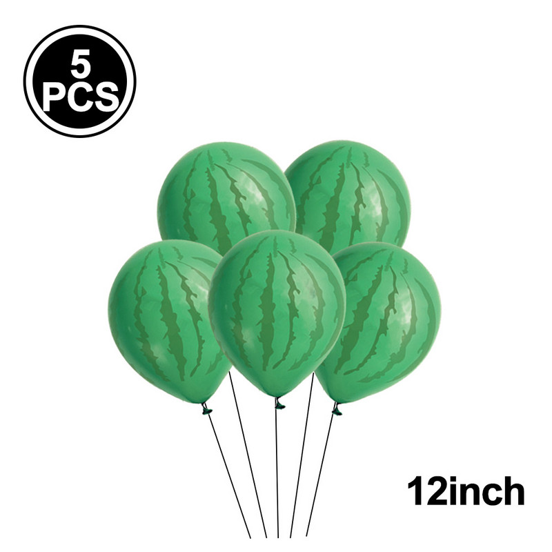 Görögdinnye léggömb 10 db 12 hüvelykes Latex összejövetel családi étkezés Sen születésnapi téma dekoráció óvodai tevékenység dekoráció