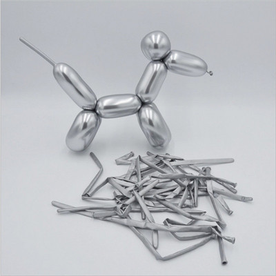 Fémcsíkos 260 varázsgömb születésnapi parti esküvői dekoráció évfordulójának emlékére, boltnyitó kellékek