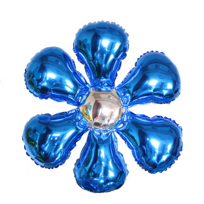 3 vnt gėlių aliuminio folijos balionai su gimtadieniu vestuvių dekoravimui balionai kūdikių dušo rinkodaros veikla vakarėlio reikmenys