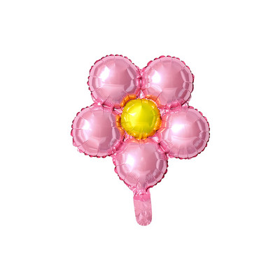 3 vnt gėlių aliuminio folijos balionai su gimtadieniu vestuvių dekoravimui balionai kūdikių dušo rinkodaros veikla vakarėlio reikmenys