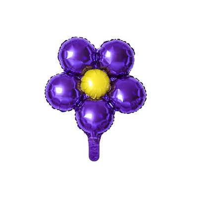 3 vnt gėlių aliuminio folijos balionai su gimtadieniu vestuvių dekoravimui balionai kūdikių dušo rinkodaros veikla vakarėlio reikmenys