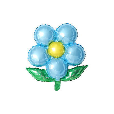 3 vnt gėlių aliuminio folijos balionai su gimtadieniu vestuvių dekoravimui balionai kūdikių dušo rinkodaros veikla vakarėlio reikmenys