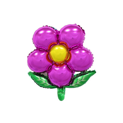 3 vnt gėlių aliuminio folijos balionai su gimtadieniu vestuvių dekoravimui balionai kūdikių dušo rinkodaros veikla vakarėlio reikmenys