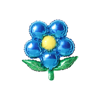 3 vnt gėlių aliuminio folijos balionai su gimtadieniu vestuvių dekoravimui balionai kūdikių dušo rinkodaros veikla vakarėlio reikmenys