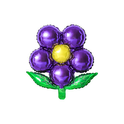 3 vnt gėlių aliuminio folijos balionai su gimtadieniu vestuvių dekoravimui balionai kūdikių dušo rinkodaros veikla vakarėlio reikmenys