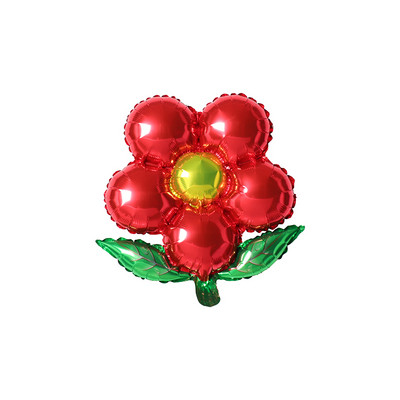 3 vnt gėlių aliuminio folijos balionai su gimtadieniu vestuvių dekoravimui balionai kūdikių dušo rinkodaros veikla vakarėlio reikmenys