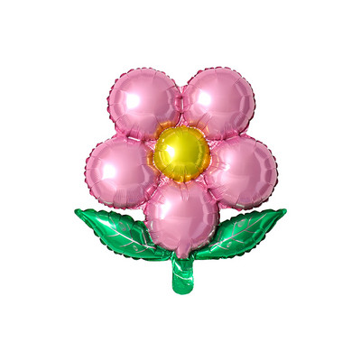 3 vnt gėlių aliuminio folijos balionai su gimtadieniu vestuvių dekoravimui balionai kūdikių dušo rinkodaros veikla vakarėlio reikmenys