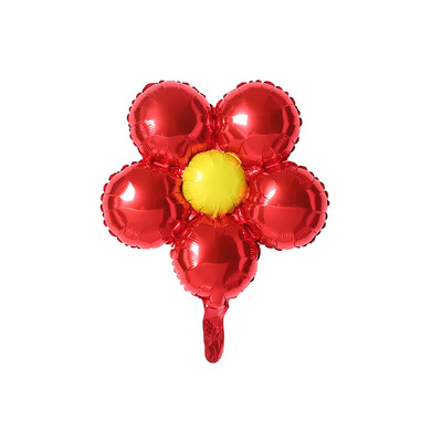 3 vnt gėlių aliuminio folijos balionai su gimtadieniu vestuvių dekoravimui balionai kūdikių dušo rinkodaros veikla vakarėlio reikmenys