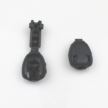 XUNZHE 50 бр. 18 мм краища на кабела, щипка за опашка със заключване на капака, цветна пластмасова щипка за превключване Чанта за дрехи от паракорд, части за спортно облекло