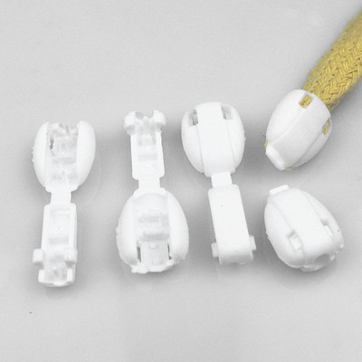 XUNZHE 50 db 18 mm-es vezetékvégek Farokcsipesz fedélzárral Színes műanyag billenőkapocs Paracord ruhatáska Sportruházat alkatrészei