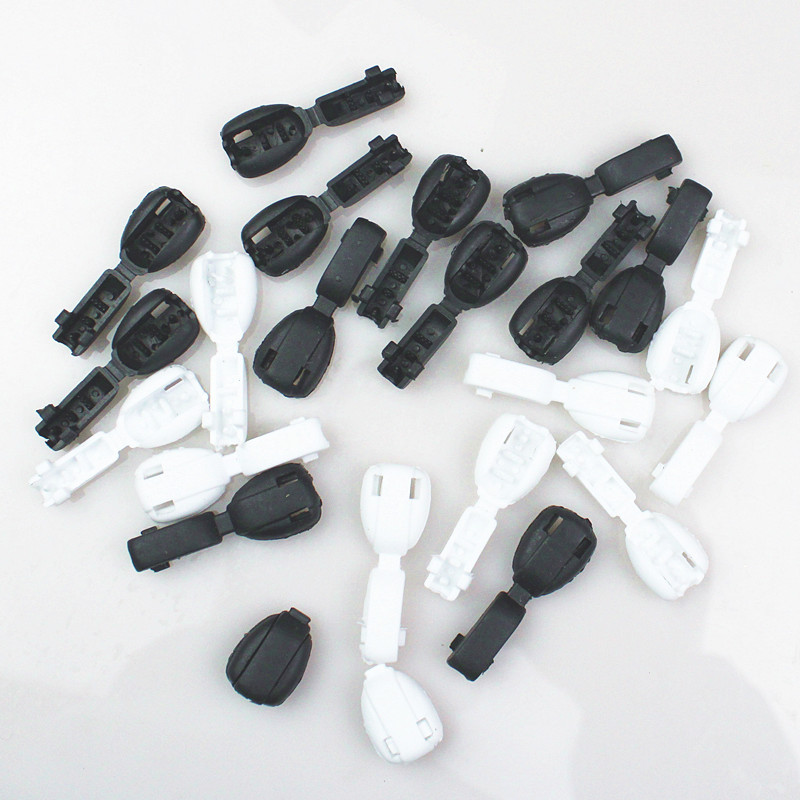 XUNZHE 50 db 18 mm-es vezetékvégek Farokcsipesz fedélzárral Színes műanyag billenőkapocs Paracord ruhatáska Sportruházat alkatrészei