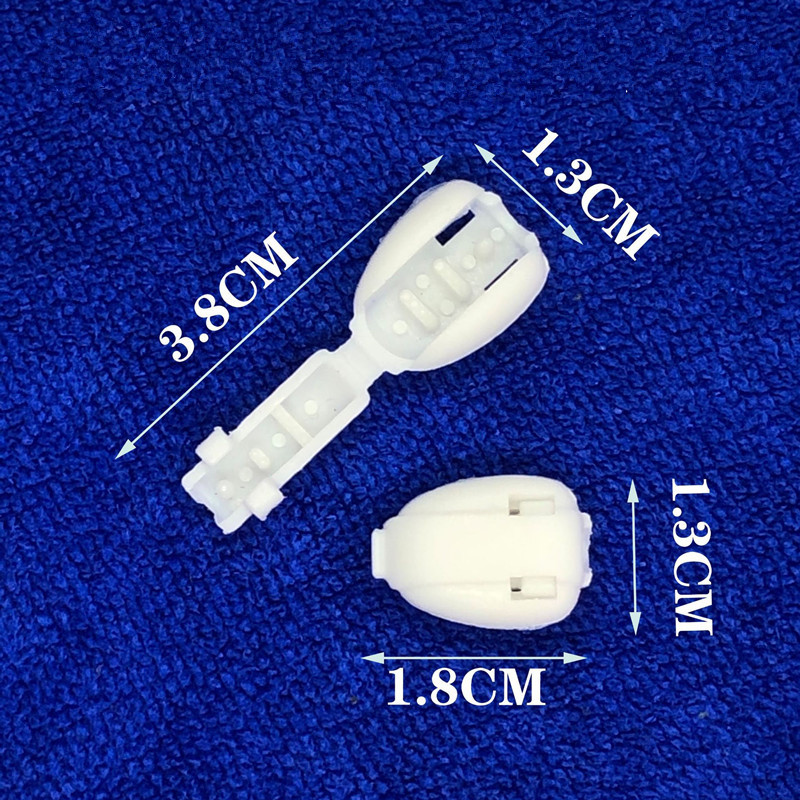 XUNZHE 50 db 18 mm-es vezetékvégek Farokcsipesz fedélzárral Színes műanyag billenőkapocs Paracord ruhatáska Sportruházat alkatrészei