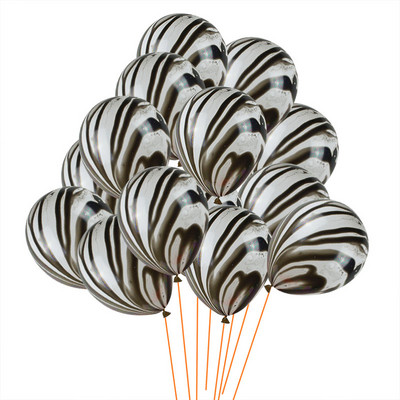 10 komada Šareni Gypsophila plavi ružičasti mramorni balon od ahata Lateks zračni balon za Baby Shower Rođendanska zabava Dekoracija za zabavu 12'