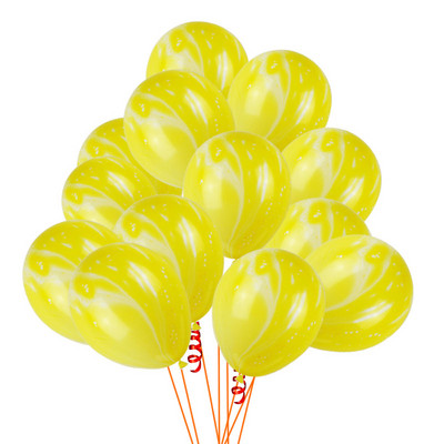 10 komada Šareni Gypsophila plavi ružičasti mramorni balon od ahata Lateks zračni balon za Baby Shower Rođendanska zabava Dekoracija za zabavu 12'