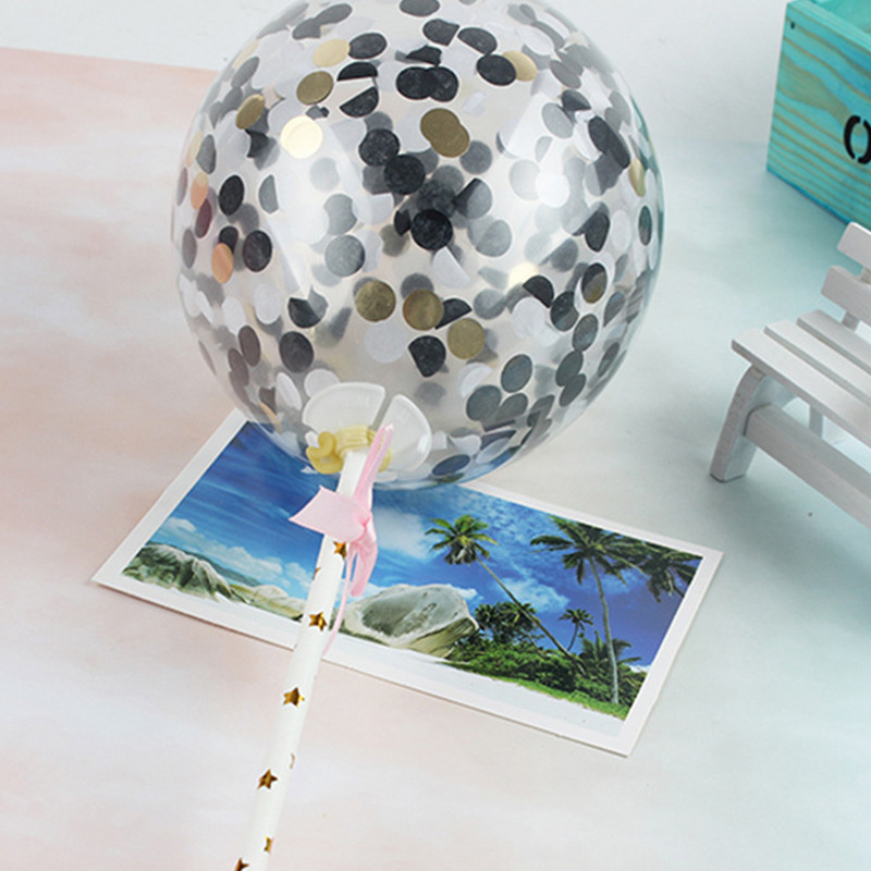 Decor pentru baloane Topper pentru ziua de naștere Baloane de Crăciun Nuntă fericită Desert pentru bebeluși Duș Cupcake Ziua petrecerii Paiete Tort de Îndrăgostiți