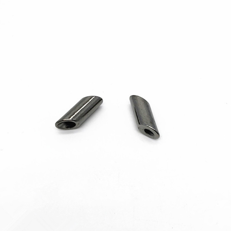 XUNZHE 10vnt 22*7*5mm metalinio laido galo lyno sagtis sportinė apranga juosmens virvės kepuraitė virvė kelnės virvė sagtis „pasidaryk pats“ „Paracord“ priedai