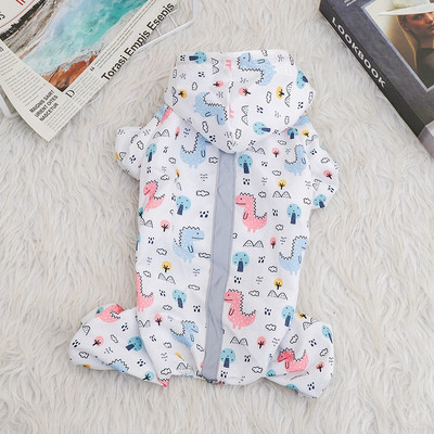 Pelernă de ploaie reflectorizantă pentru câini de companie, pisică, impermeabilă, anti-fluorescență, salopetă cu glugă, îmbrăcăminte de ploaie pentru câini mici, mijlocii mari