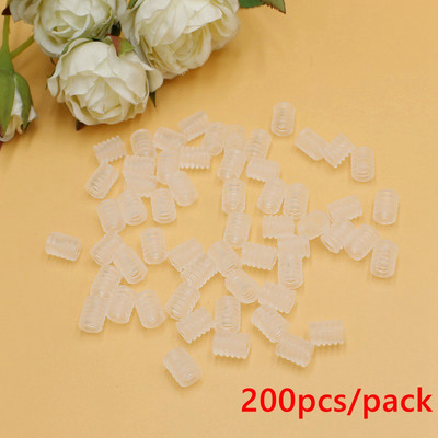 50/100/200 vnt suaugusiems vaikams reguliuojamos silikoninės laido užraktai, neslystantys kamštis, dirželis, sagtis, sutraukiami raišteliai ausų dirželio laido galo užraktas