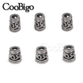 Plastikinis varpelio kamštis Laido užrakto galai Pritvirtinkite lyną, segtuką, dirželį, sportinį aprangą, gobtuvą, sutraukiamąjį maišelį, pasidaryk pats, priedai 10 vnt.