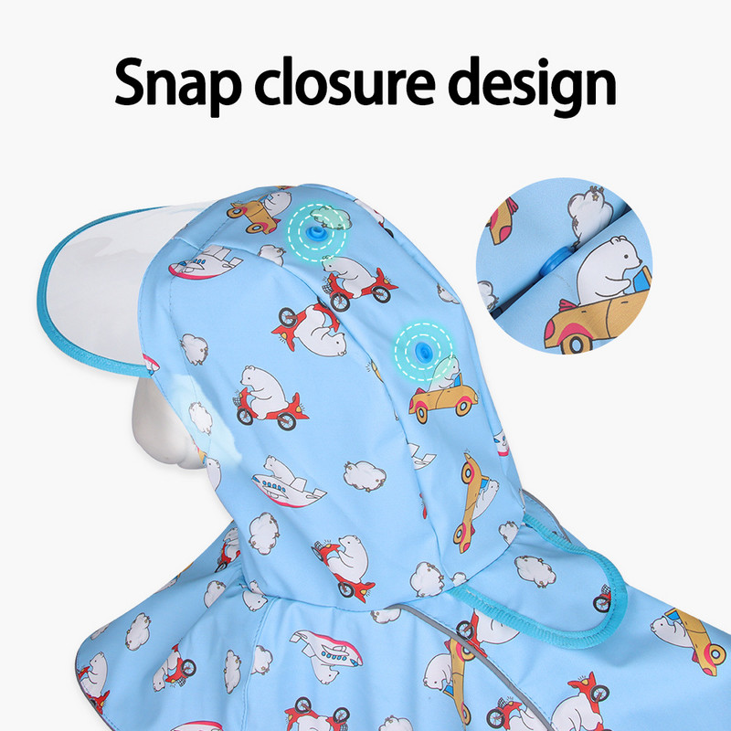 Kisállat kutya esőkabát átlátszó kapucnis jumpsuit kutyák fényvisszaverő vízálló kabát vízálló ruhák közepes kis kedvenc dzsekihez