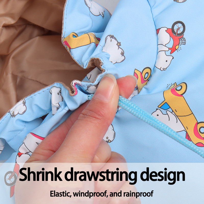 Kisállat kutya esőkabát átlátszó kapucnis jumpsuit kutyák fényvisszaverő vízálló kabát vízálló ruhák közepes kis kedvenc dzsekihez