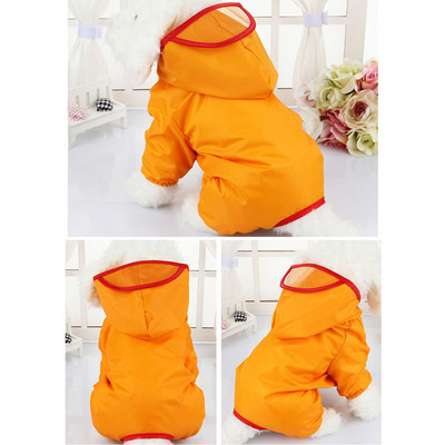 Νέο αδιάβροχο κατοικίδιο ζώο με τέσσερα πόδια Corgi Pet Full Wrap Αδιάβροχο αντιανεμικό Poncho με κουκούλα Μικρό μεσαίο σκύλο Εξωτερική ένδυση Ένδυση για κατοικίδια