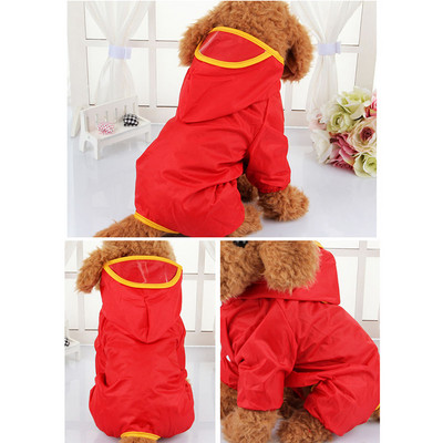 Νέο αδιάβροχο κατοικίδιο ζώο με τέσσερα πόδια Corgi Pet Full Wrap Αδιάβροχο αντιανεμικό Poncho με κουκούλα Μικρό μεσαίο σκύλο Εξωτερική ένδυση Ένδυση για κατοικίδια