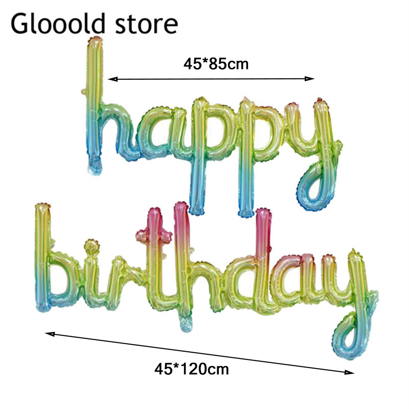 Daudz laimes dzimšanas dienā Saliktie burti Baloni Rozā zelts Mazie alfabēti Dzimšanas dienu ballīšu rotājumi Reklāmkarogs Bērnu dušas globusi