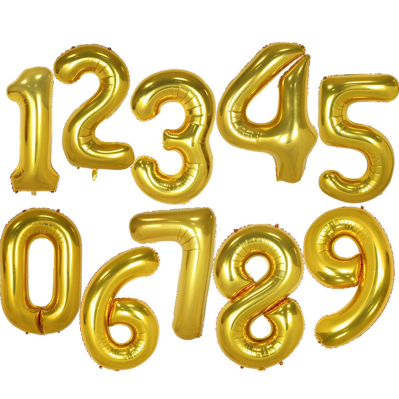 1 szett dzsungel állat majom oroszlán tigris fóliás léggömbök 32 hüvelykes számgömbök szafari vadon élő gyerekek születésnapi parti babazuhany dekoráció