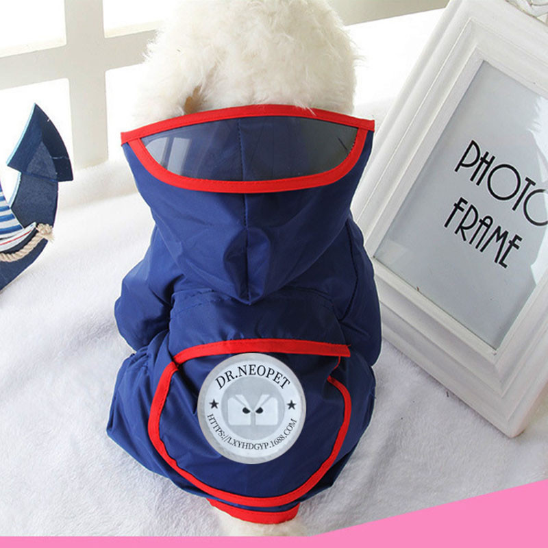 2023 m. vasaros augintinio lietpaltis šunų drabužiai „viskas įskaičiuota“ su keturiomis kojomis, vandeniui atspariais šunų drabužiais Korgių buldogų Didelių šunų naminių gyvūnėlių drabužiai