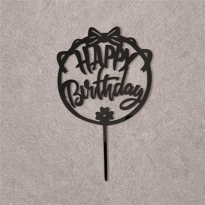 2021. gada Daudz laimes dzimšanas dienā kūkas virsma Zelta sudraba Akrils Zēns Meitene Ballīte Kūkas virsma Dekorācija Dāvana Locītis kūkas karogs Dzimšanas dienas piederumi