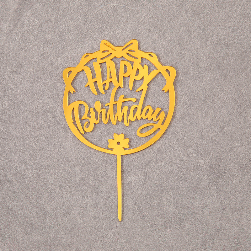 2021. gada Daudz laimes dzimšanas dienā kūkas virsma Zelta sudraba Akrils Zēns Meitene Ballīte Kūkas virsma Dekorācija Dāvana Locītis kūkas karogs Dzimšanas dienas piederumi