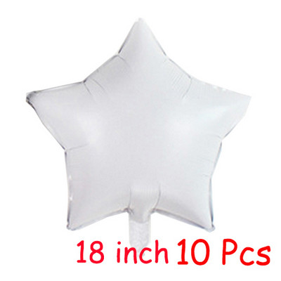 Baloane din folie cu heliu, stea lunii, nuntă, petrecere de naștere, globuri pentru adulți, alb, auriu, DIY, pentru baby shower, jucării pentru copii, decorațiuni pentru anul nou