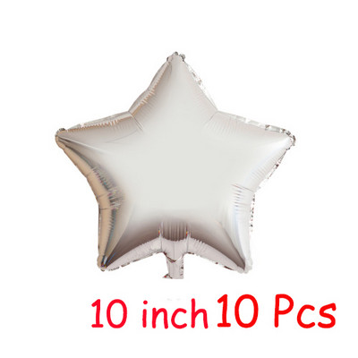 Baloane din folie cu heliu, stea lunii, nuntă, petrecere de naștere, globuri pentru adulți, alb, auriu, DIY, pentru baby shower, jucării pentru copii, decorațiuni pentru anul nou