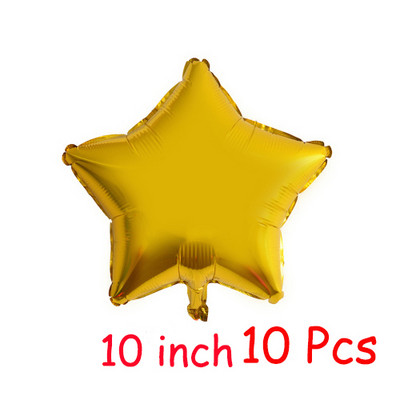 Baloane din folie cu heliu, stea lunii, nuntă, petrecere de naștere, globuri pentru adulți, alb, auriu, DIY, pentru baby shower, jucării pentru copii, decorațiuni pentru anul nou