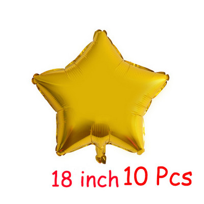 Baloane din folie cu heliu, stea lunii, nuntă, petrecere de naștere, globuri pentru adulți, alb, auriu, DIY, pentru baby shower, jucării pentru copii, decorațiuni pentru anul nou