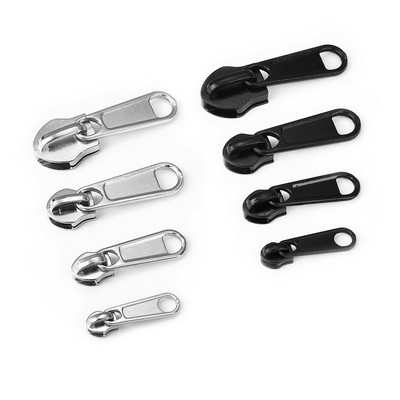 12/6 DB azonnali cipzáras univerzális azonnali rögzítő cipzárjavító készlet cserecipzár csúszka fogmentő cipzár 3 különböző mérethez