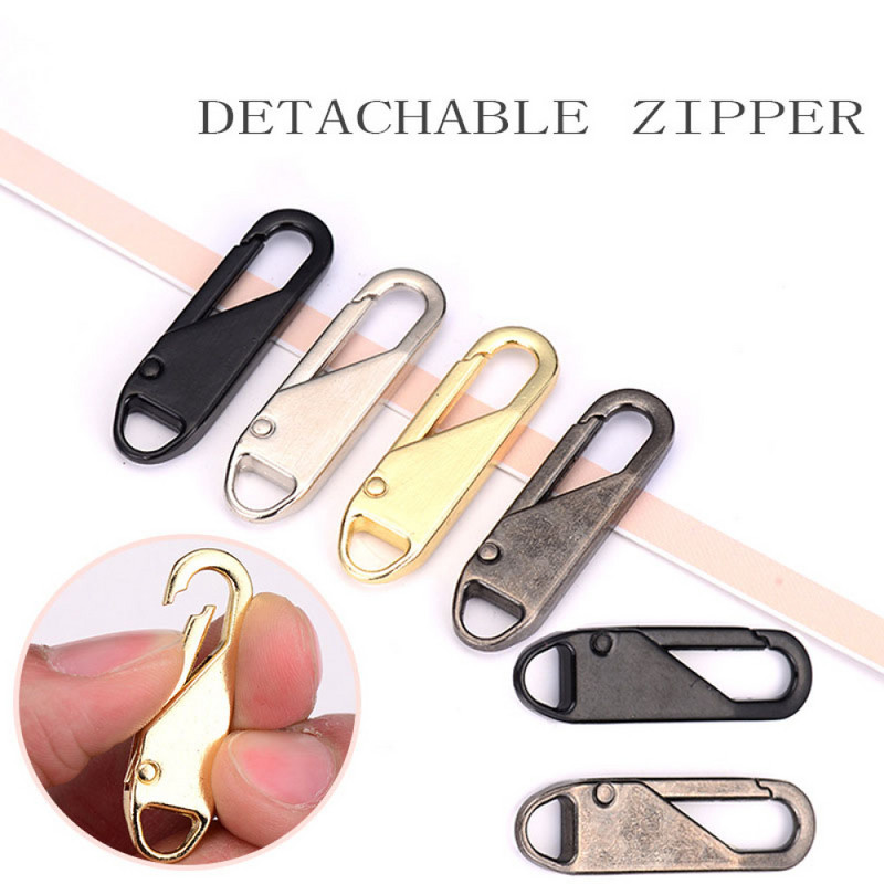 12/6 DB azonnali cipzáras univerzális azonnali rögzítő cipzárjavító készlet cserecipzár csúszka fogmentő cipzár 3 különböző mérethez