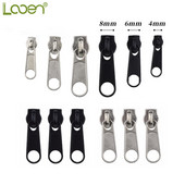 5 vnt. Fix Zipper „Pasidaryk pats“ užtrauktuko slankiklio remonto rinkinys, skirtas užtrauktukų tvirtinimams Siuvimo siuvimo įrankiai Drabužių priedai Dydis 3/5/8/10