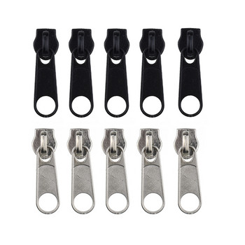 5 τεμ. Fix Zipper DIY Zip Slider Repair Kit Αντικατάσταση για φερμουάρ στερέωσης Εργαλεία ραπτικής ραφής Αξεσουάρ ρούχων Μέγεθος 3/5/8/10