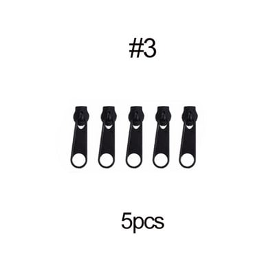 5 vnt. Fix Zipper „Pasidaryk pats“ užtrauktuko slankiklio remonto rinkinys, skirtas užtrauktukų tvirtinimams Siuvimo siuvimo įrankiai Drabužių priedai Dydis 3/5/8/10