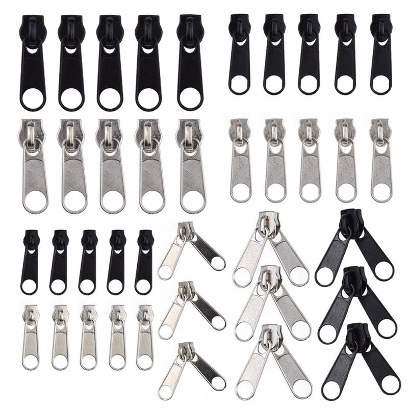 5 vnt. Fix Zipper „Pasidaryk pats“ užtrauktuko slankiklio remonto rinkinys, skirtas užtrauktukų tvirtinimams Siuvimo siuvimo įrankiai Drabužių priedai Dydis 3/5/8/10