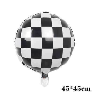 Multifilmi võidusõiduautode sünnipäevatarbed Võidusõidu mootorratta õhupalliga kiiver õhupalliga motokrossi võidusõidupeo mustrirattapeo kaunistusmänguasi