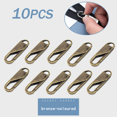 „Pasidaryk pats“ siuvamas užtrauktuko slankiklio traukiklis momentinis užtrauktuko taisymo rinkinys, sulaužyto sagties kelioninio krepšio lagamino užtrauktuko galvutė