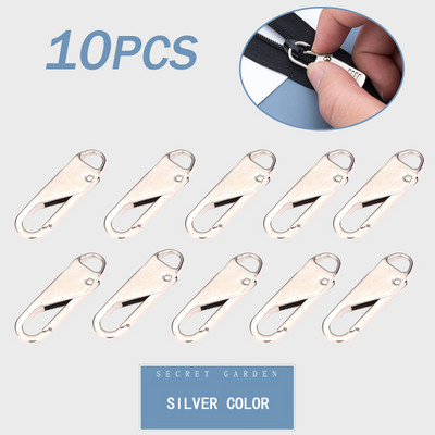 „Pasidaryk pats“ siuvamas užtrauktuko slankiklio traukiklis momentinis užtrauktuko taisymo rinkinys, sulaužyto sagties kelioninio krepšio lagamino užtrauktuko galvutė