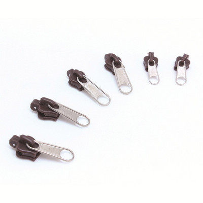 Naujas 12 vnt / rinkinys momentinis užtrauktuko slankiklis Universalus lengvai taisomas užtrauktuko komplektas, keičiantis medžiagai siuvimo užtrauktukas, skirtas rūbams rankinėms