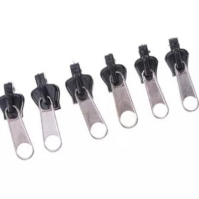 Naujas 6 vnt. momentinis užtrauktukas universalus momentinis užtrauktuko taisymo rinkinys, keičiamas užtrauktuko slankiklis, dantų gelbėjimas, naujas dizainas, skirtas siūti „pasidaryk pats“