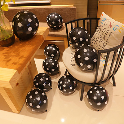 10/20 vnt 12 colių daugiaspalviai taškiniai balionai, vestuvės, su gimtadieniu Vaikų vakarėliui dekoruoti balionai.