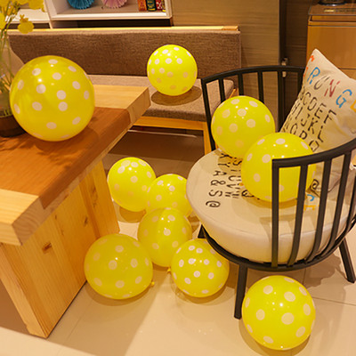 10/20 vnt 12 colių daugiaspalviai taškiniai balionai, vestuvės, su gimtadieniu Vaikų vakarėliui dekoruoti balionai.